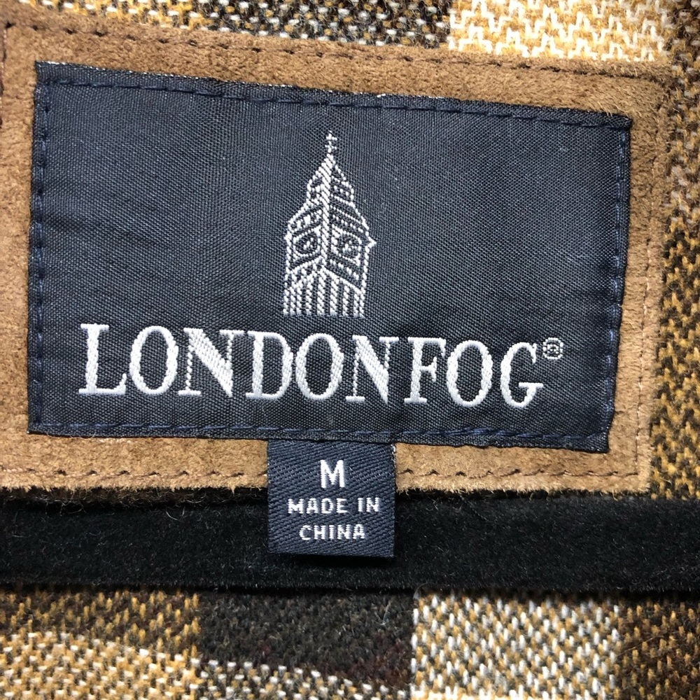 London Fog Men’s Suede Leather Jacket - Picture 5 of 7